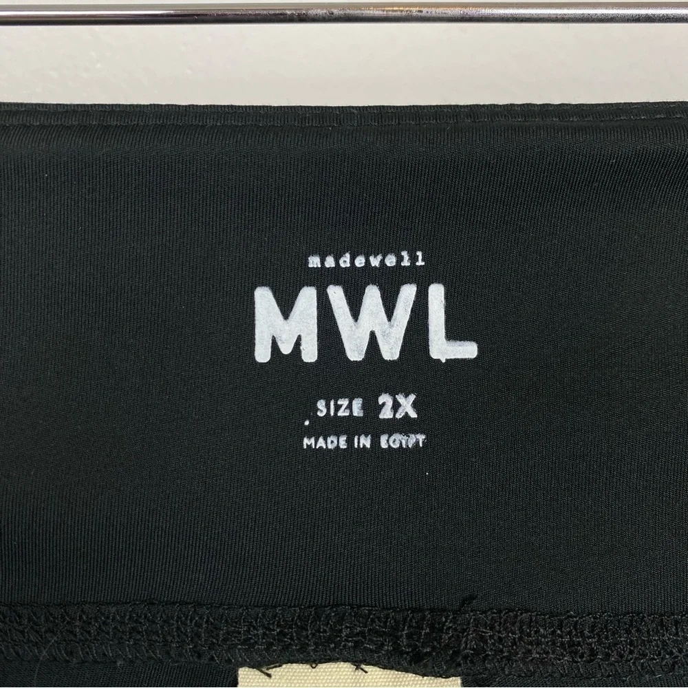 Madewell MWL Flex Supersoft High Rise 25" Leggings Black Plus Size 2X NWT - Picture 9 of 10